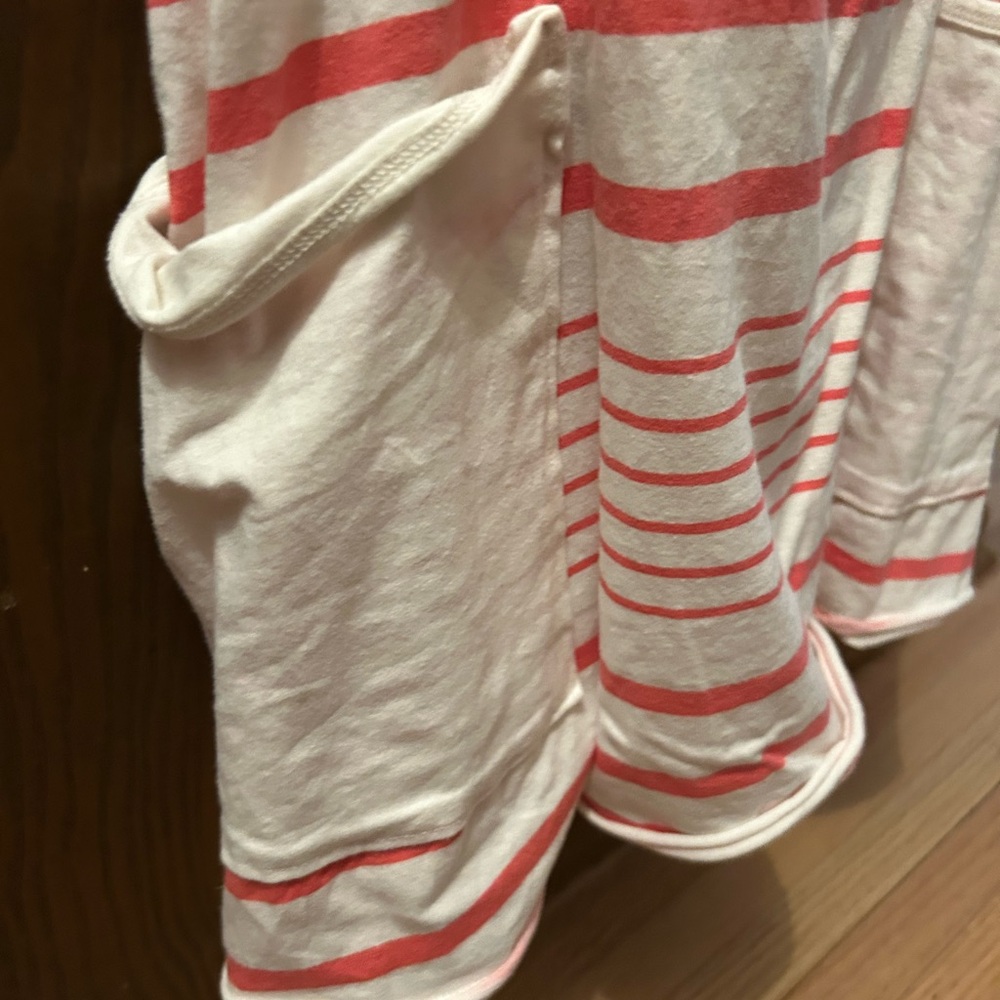 Free People | Hot Shot Mini Printed Dress | Spring Stripe Ivory - Picture 6 of 8